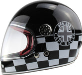 ViPER F656 Full Face Motorcycle Helmet - 59 Black/Chequer